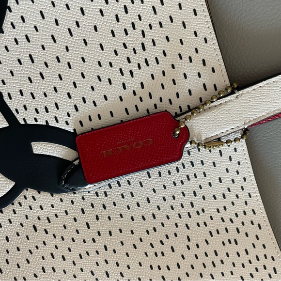 Coach Disney Mickey Mouse X Keith Haring Highline Tote Bag - Picture 5 of 14